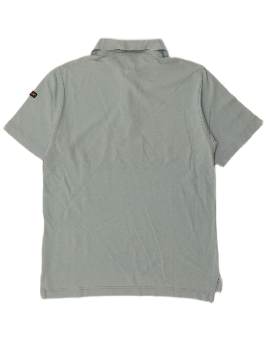 NAPAPIJRI Мужская рубашка-поло с географическим рисунком, маленькая синяя хлопковая рубашка с цветными блоками