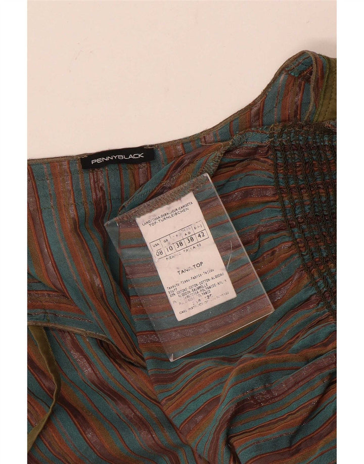 Женская блузка Penny Black Top UK, 10 маленьких хлопковых разноцветных полосок