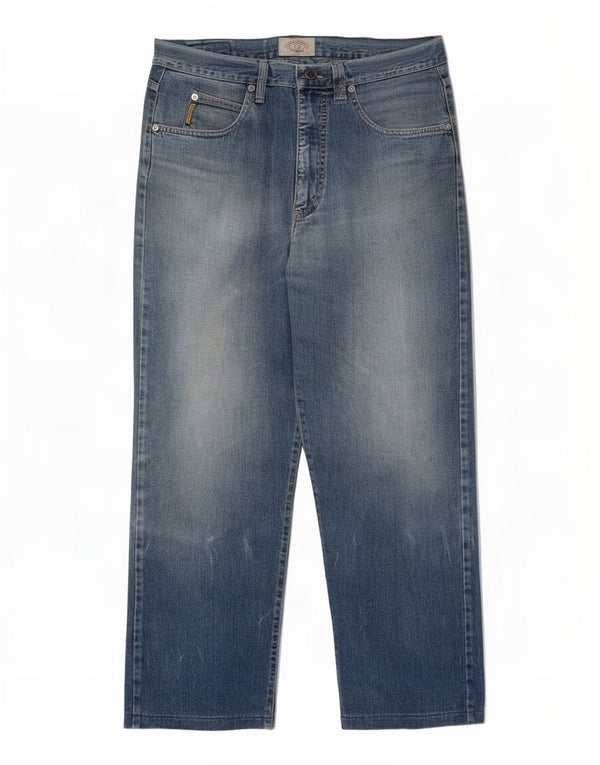 Джинсы Armani Jeans мужские прямые W36 L28 синие