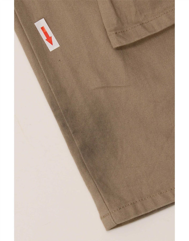 Женские повседневные брюки Dickies Bootcut США 7, средние W30 L31, бежевый хлопок