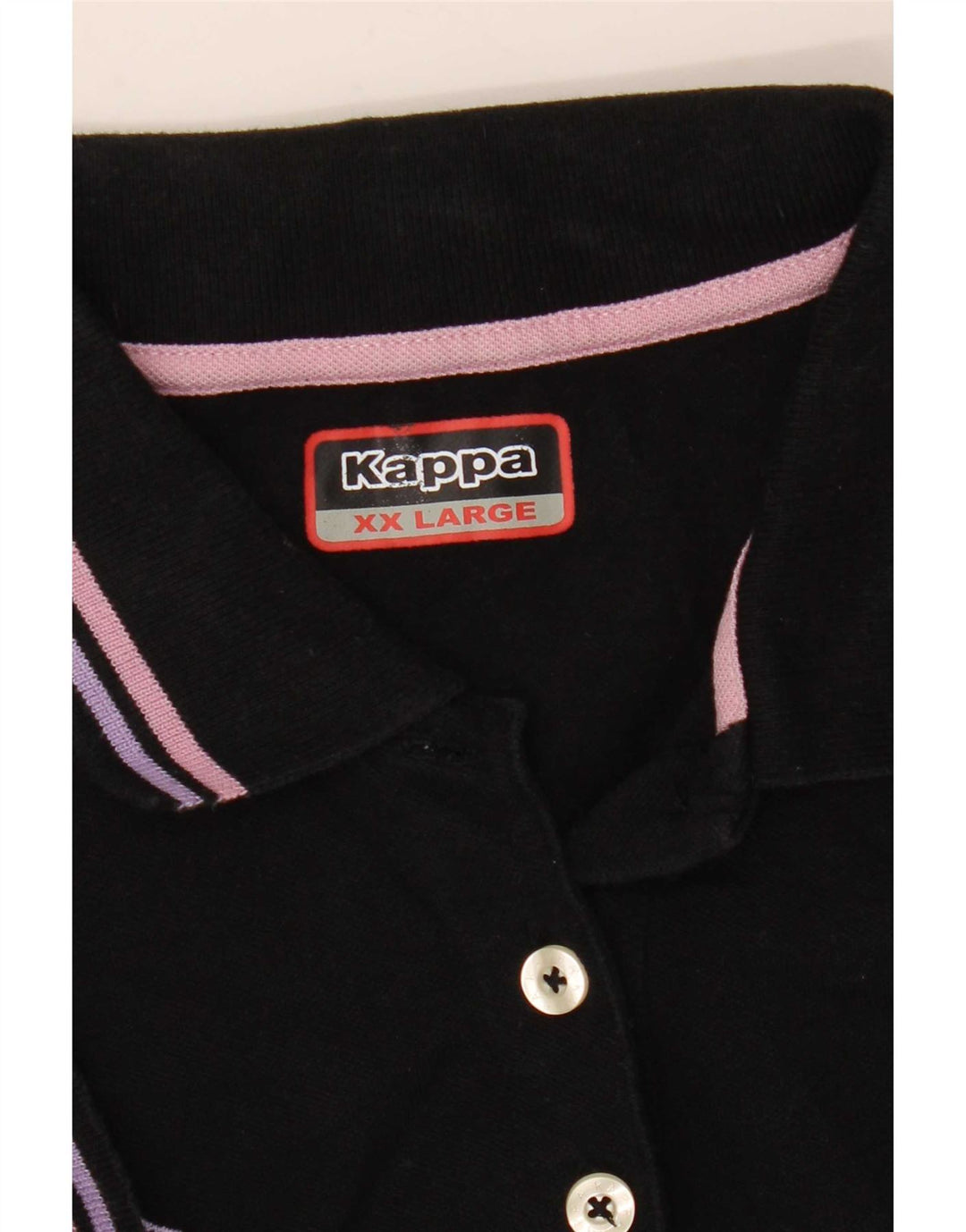 Женская рубашка поло Kappa UK 20 2XL черная