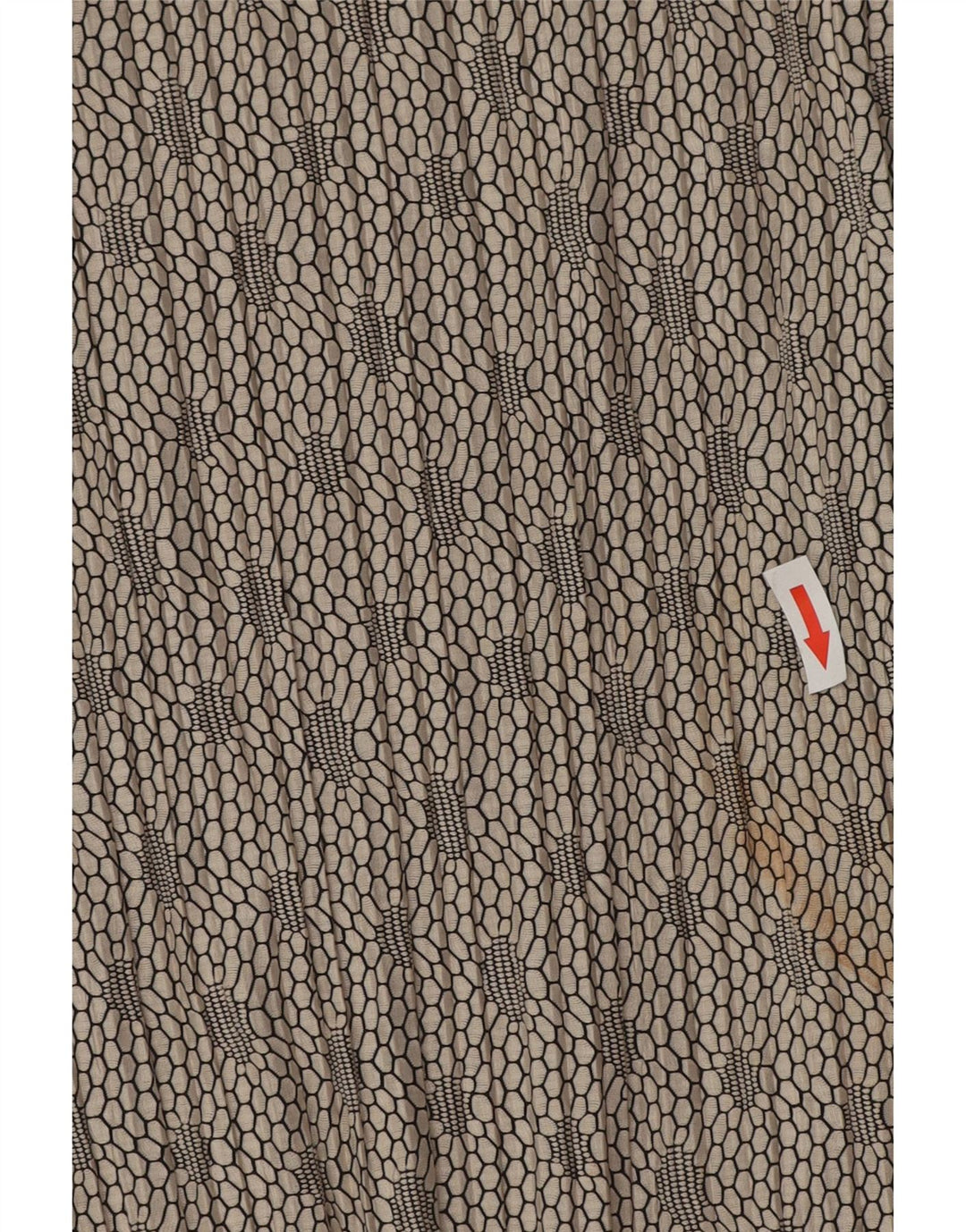 Женская блузка оверсайз с длинным рукавом Zara UK 14, средний серый с геометрическим рисунком