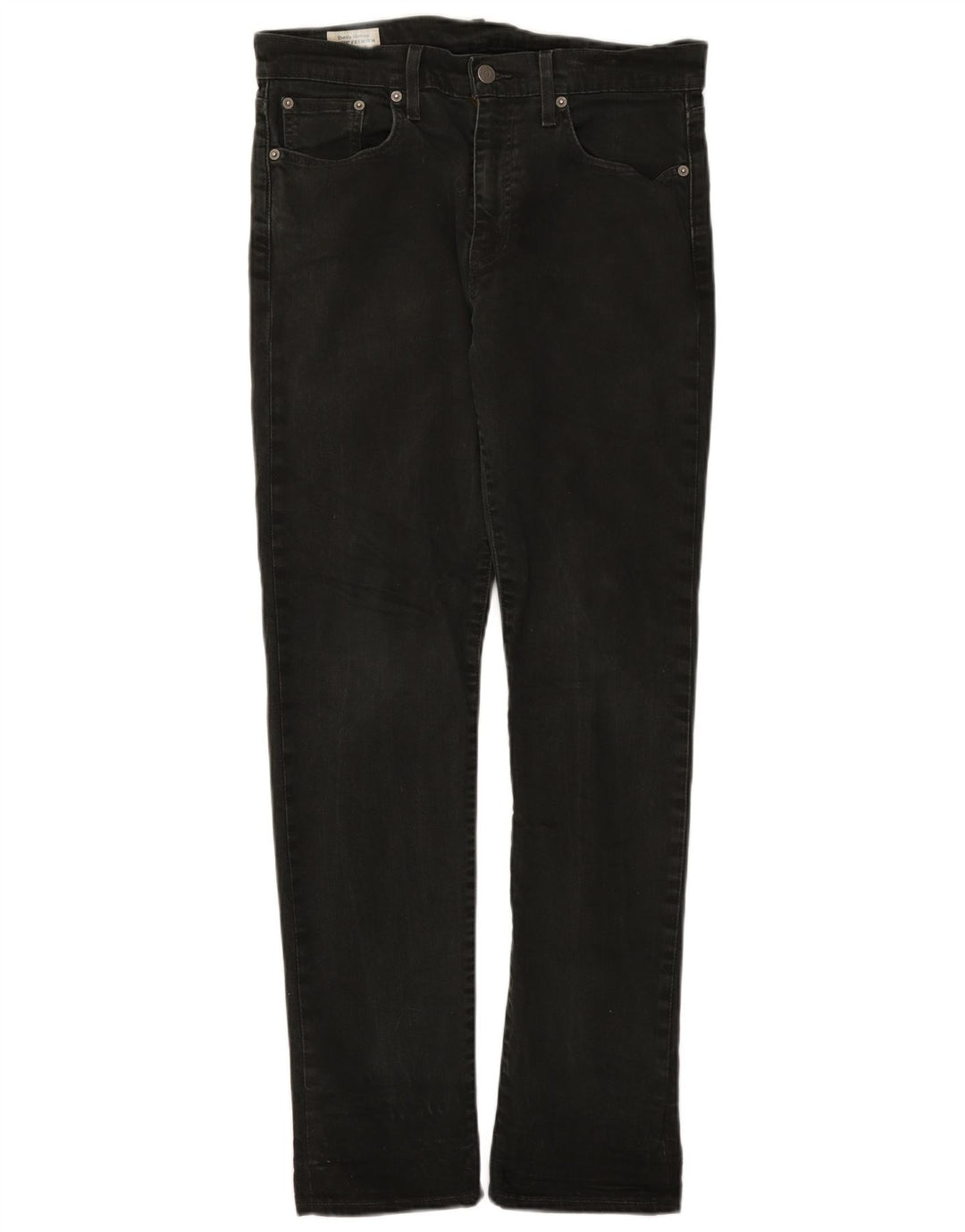 Мужские узкие джинсы Levi's W30 L32, черный хлопок