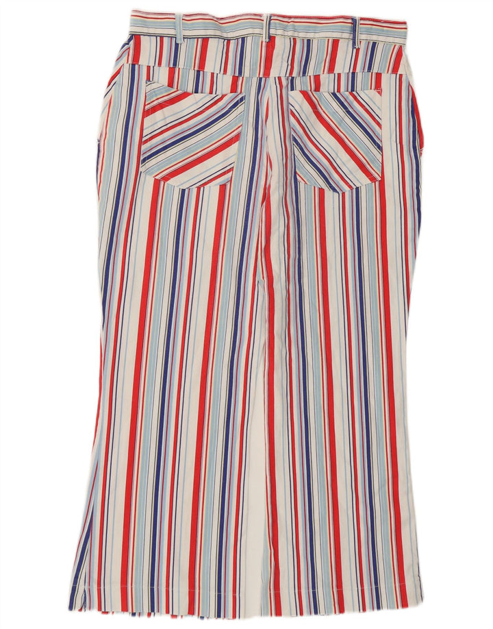 Брюки женские укороченные Giani Feroti Medium W30 L23 Разноцветные в полоску