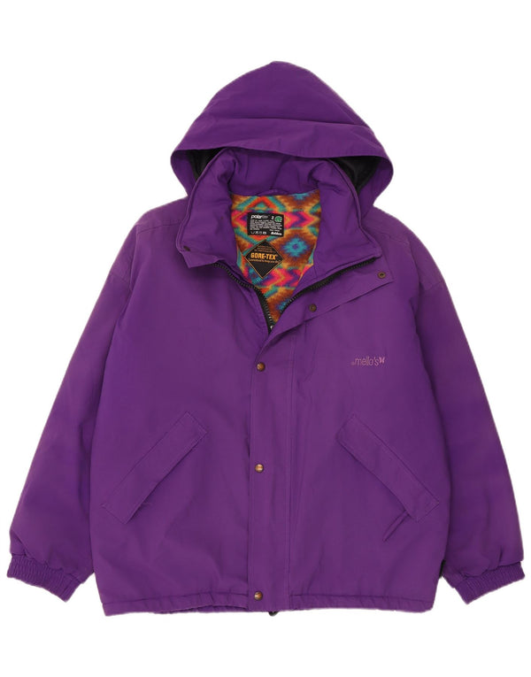 Мужская ветровка свободного покроя Mello's Gore-Tex с капюшоном UK 34 XS Фиолетовый