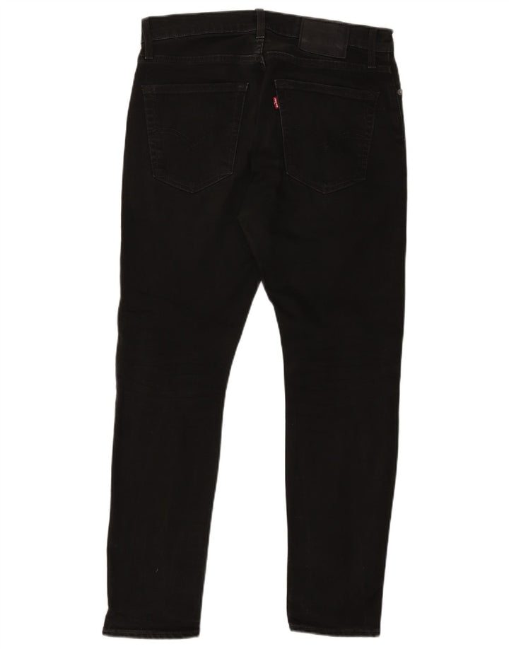 Мужские узкие джинсы Levi's W30 L30, черный хлопок