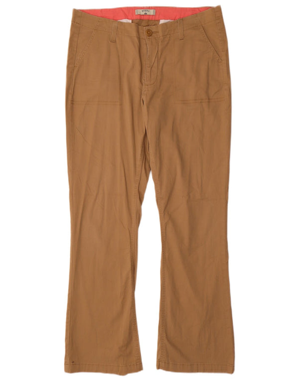 Женские брюки чинос Lee Bootcut США 14 XL W36 L31 Коричневые хлопковые брюки