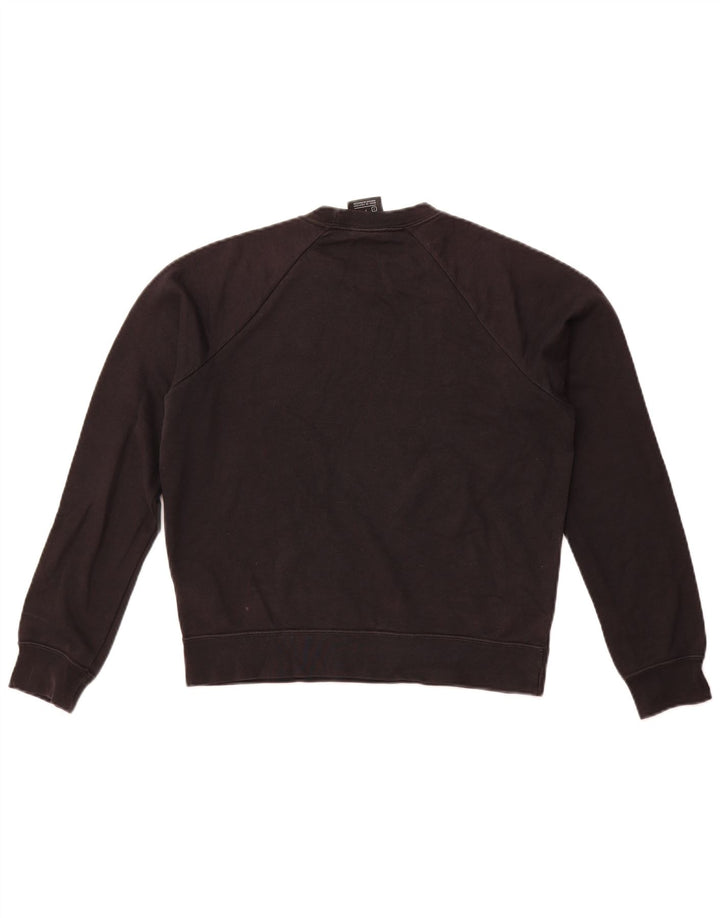 Женский свитер оверсайз Nike UK 10, маленький черный хлопковый