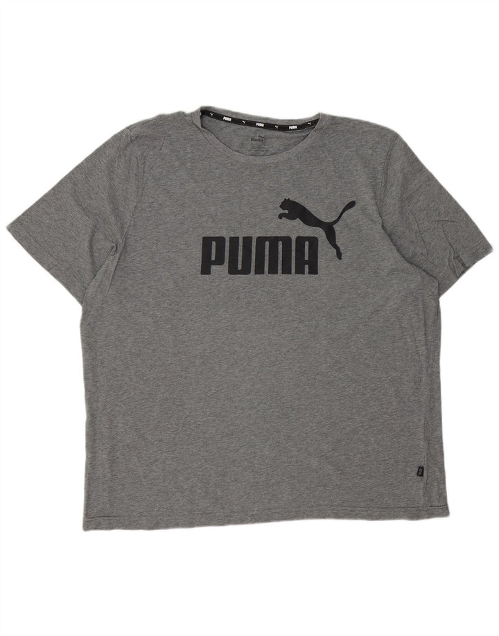 Мужская футболка с рисунком PUMA Top 2XL Серая