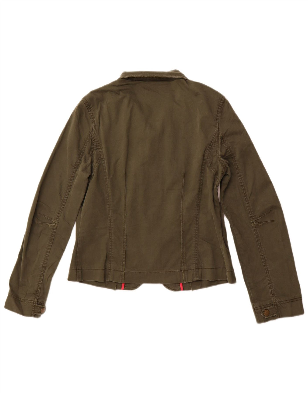 Женская куртка Gant UK 14, большой размер, хлопок цвета хаки