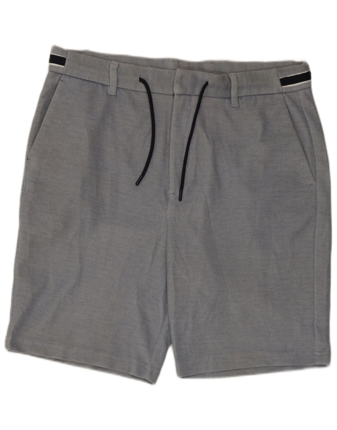 Мужские шорты чинос Zara XL W38 синие, полиэстер