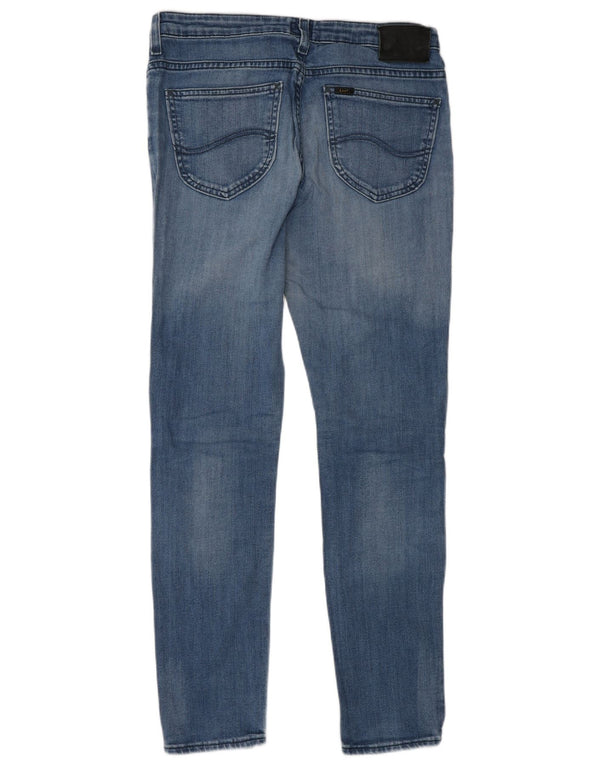 LEE Womens Scarlett Skinny Jeans W31 L33 Blue Cotton