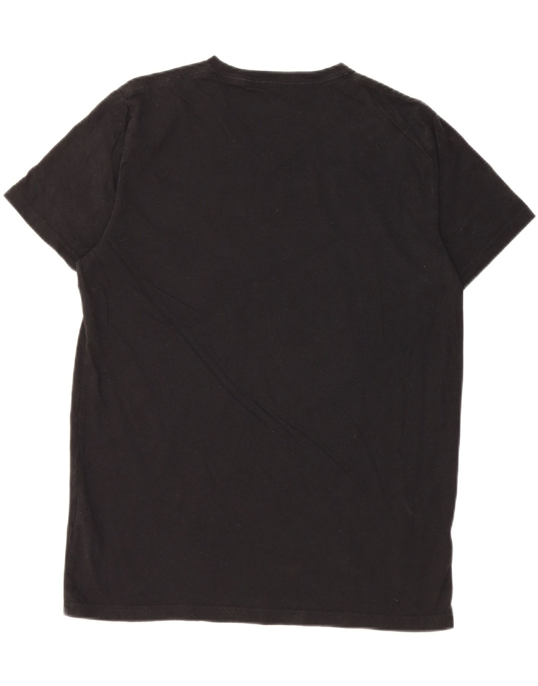 Мужская футболка Hollister Top Medium Black Cotton