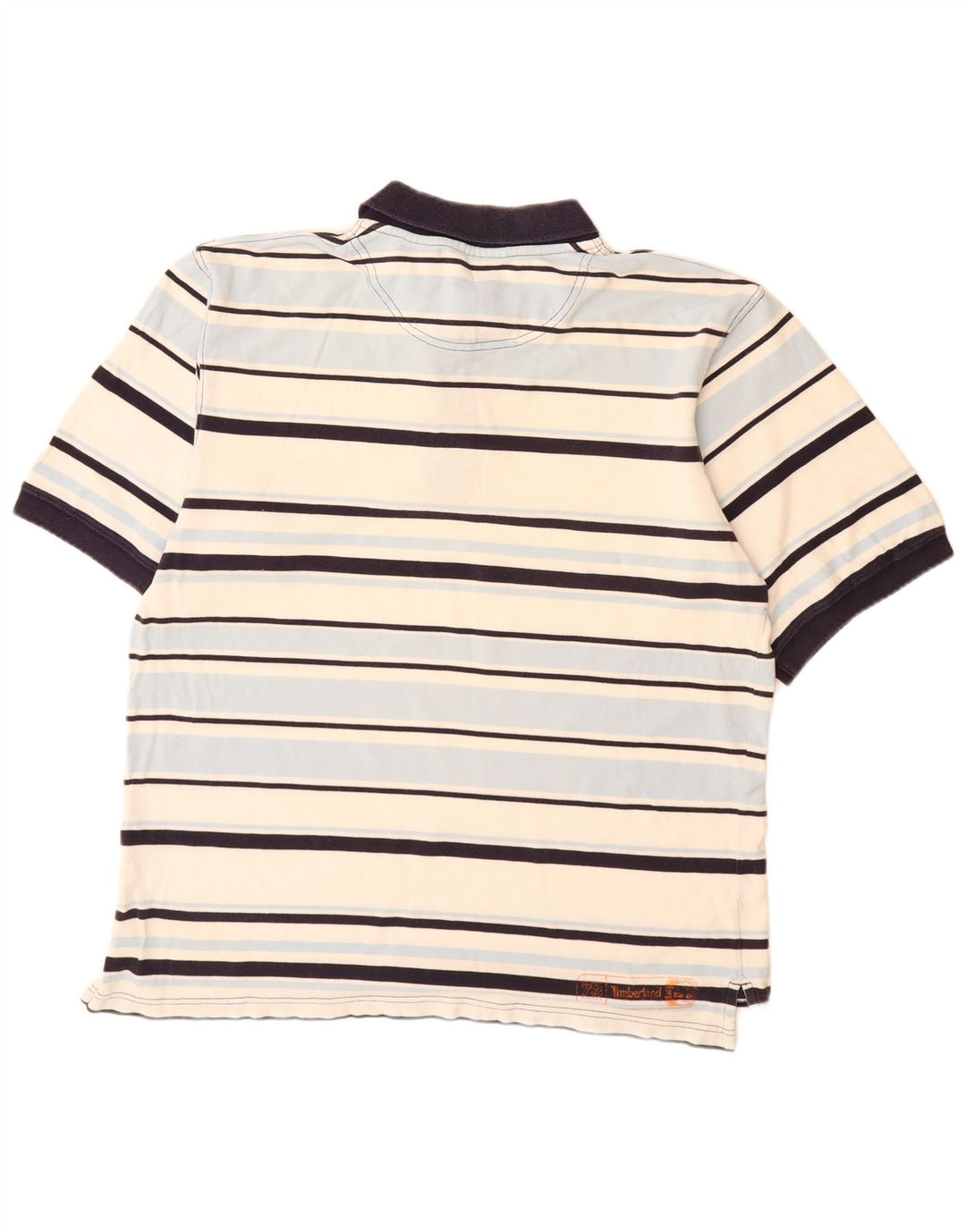 Мужская рубашка-поло TIMBERLAND XL, хлопок в разноцветную полоску