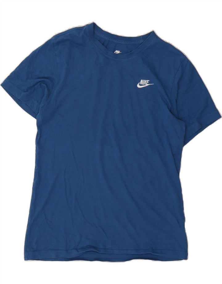 NIKE Mens T-Shirt Top Small Blue Cotton Vintage Nike and Second-Hand Nike from Messina Hembry 