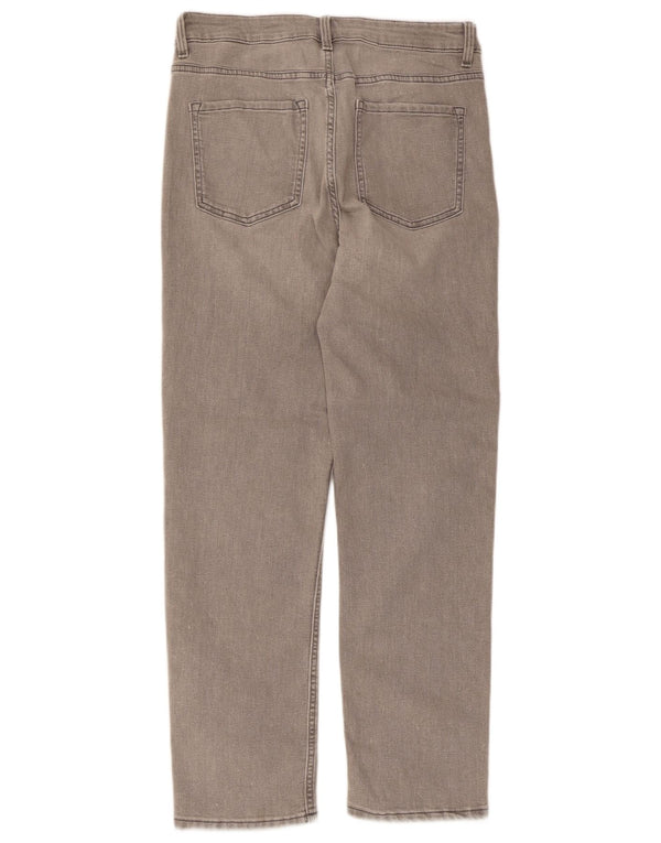 Женские прямые джинсы Marks & Spencer The Sienna UK 12 Medium W30 L27 Серые