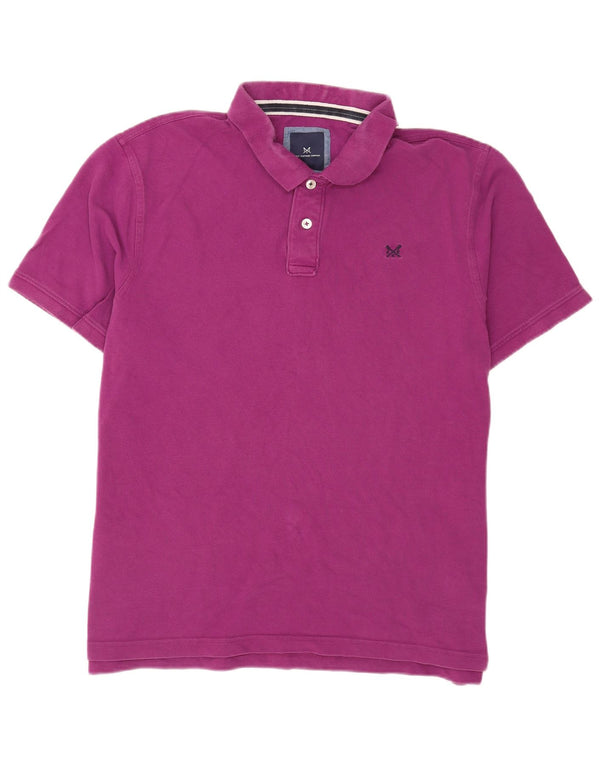Мужская рубашка-поло Crew Clothing 2XL, фиолетовый хлопок