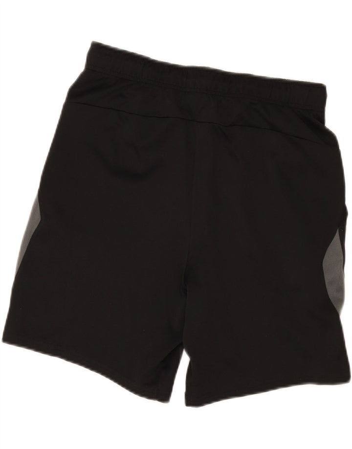 Мужские спортивные шорты Nike Dri Fit Standard, средний черный, полиэстер с цветными блоками