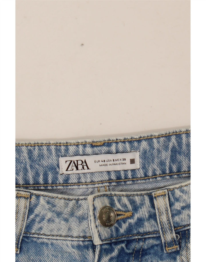 Женские джинсовые шорты ZARA EU 40 Medium W30 Синие
