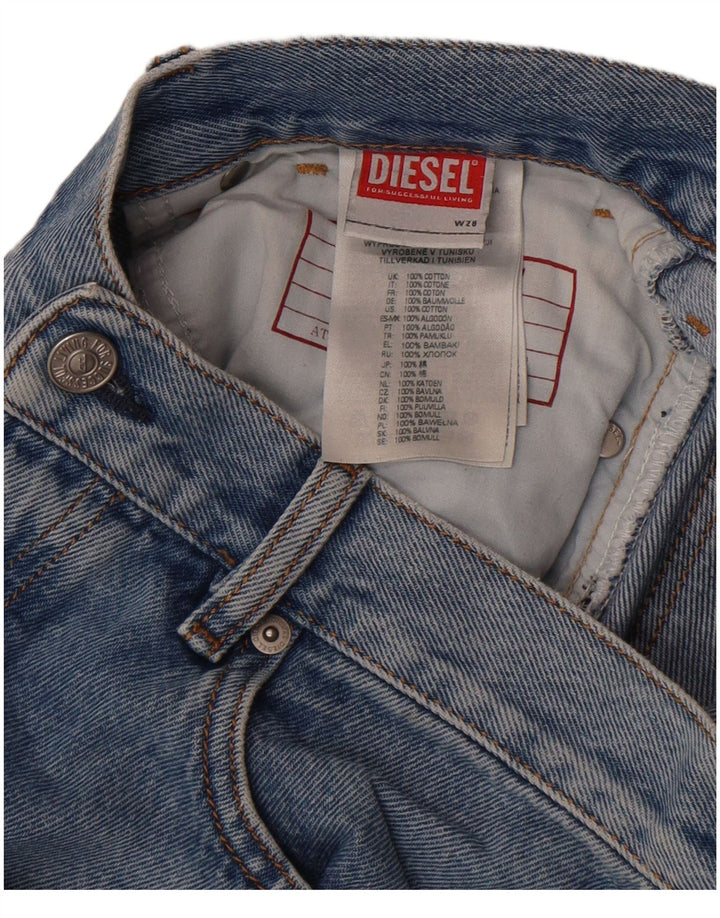 Мужские узкие джинсы Diesel W28 L32, синий хлопок