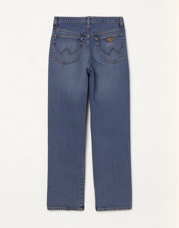 Мужские прямые джинсы Wrangler Ohio W32 L32, синий хлопок