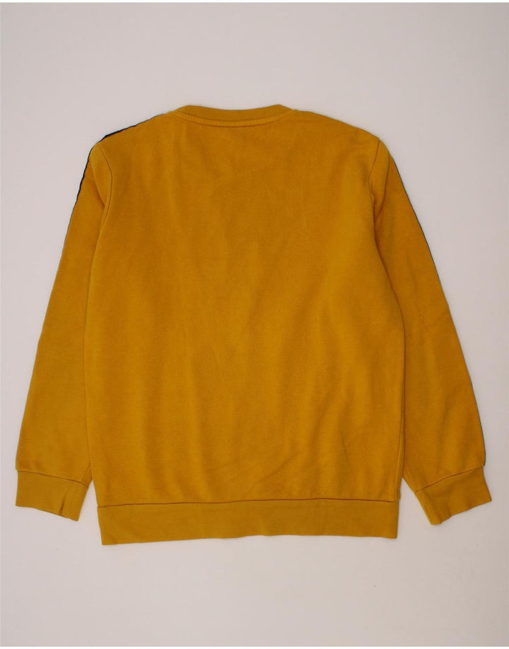 CHAMPION Boys Graphic Sweatshirt Jumper 11-12 Years Large Yellow Vintage Champion and Second-Hand Champion from Messina Hembry 