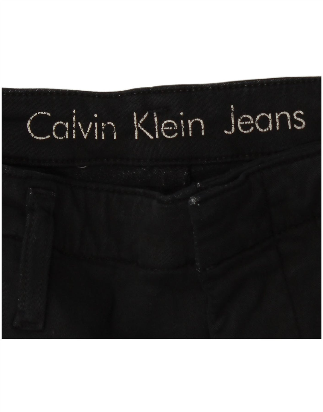 Женские узкие брюки карго Calvin Klein W31 L27, черный хлопок