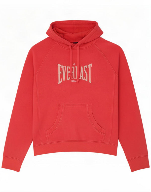 Свитер с капюшоном и рисунком Everlast для девочек 11–12 лет XL, розовый хлопок