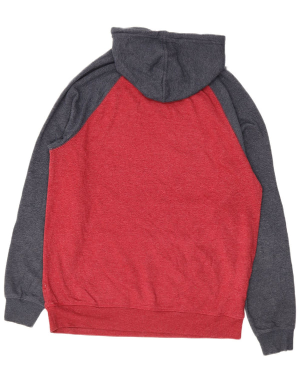 Мужской джемпер с капюшоном стандартного кроя Levi's, большой красный, цветных блоков