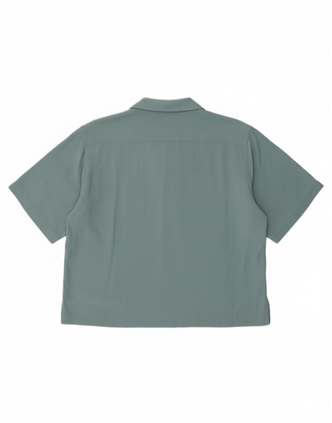 Женская рубашка с коротким рукавом Tommy Bahama UK 12, средний бирюзовый узор в елочку