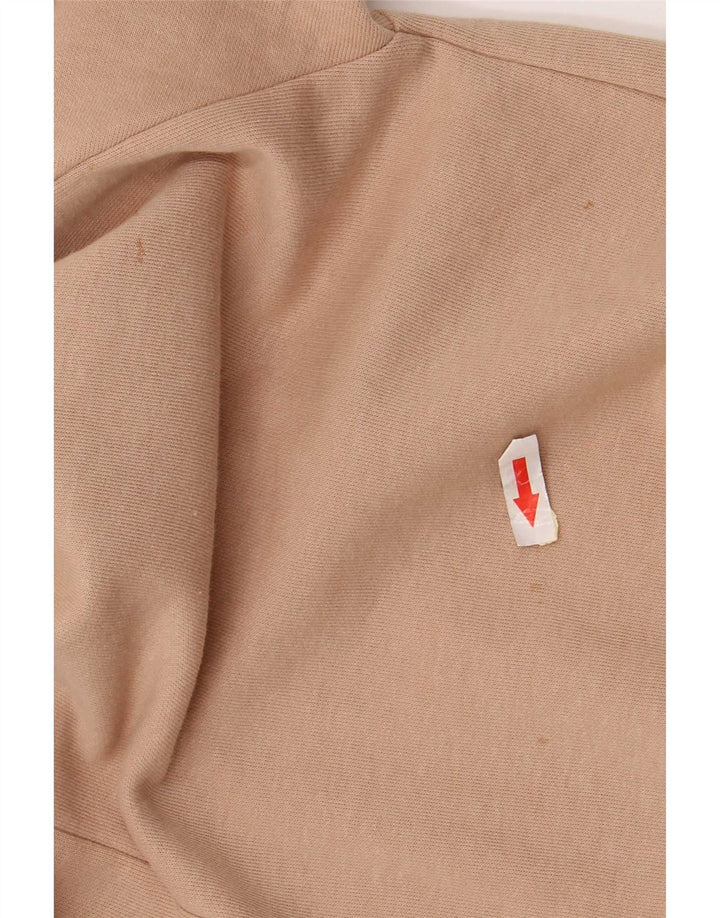 Женское платье прямого кроя с рукавом 1/2 Zara UK 8, маленькое бежевое