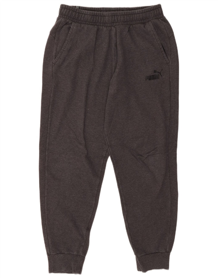 Мужские кроссовки Puma из хлопка большого размера серого цвета