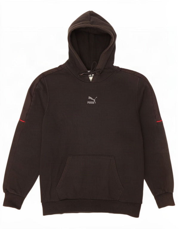 Мужской джемпер с капюшоном Puma, большой черный, хлопок