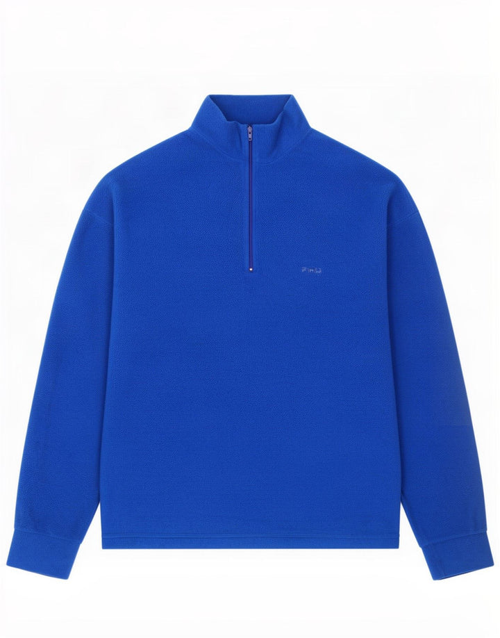 Мужской флисовый джемпер Fila IT 52, большой синий полиэстер