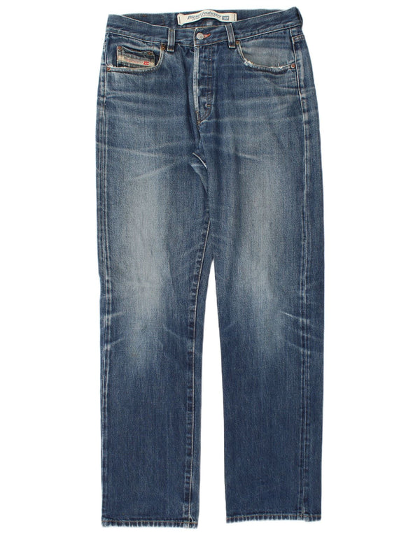 Мужские прямые джинсы DIESEL W33 L34 синие