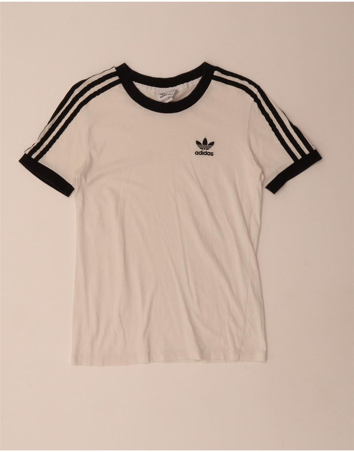 Женская футболка Adidas Top UK 6 XS Белый хлопок