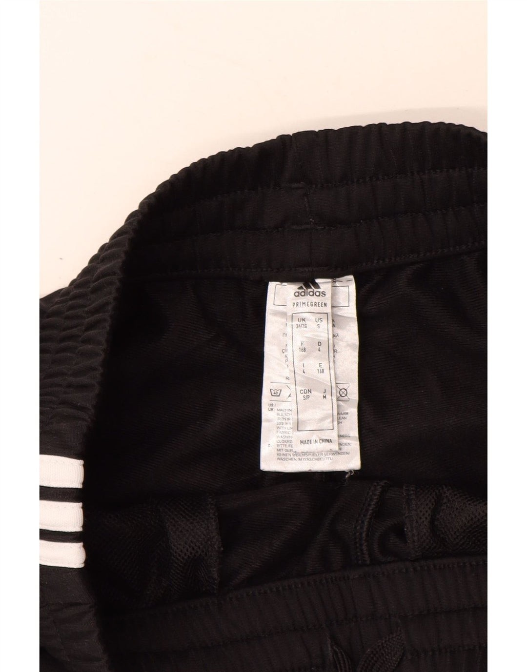 Мужские спортивные брюки ADIDAS Джоггеры Великобритания 36/38 маленькие черные полиэстер