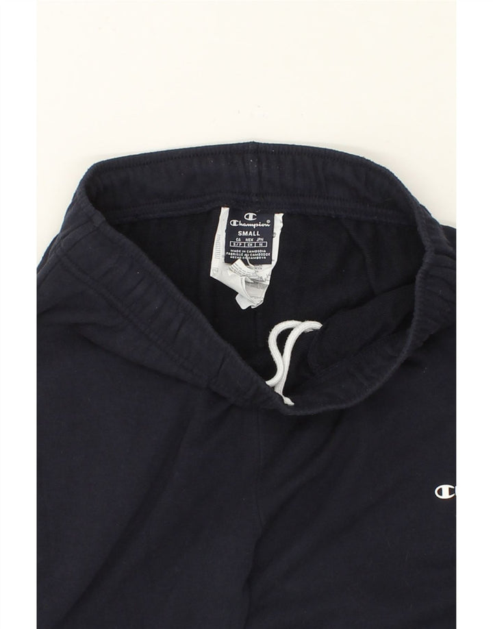 CHAMPION Mens Tracksuit Trousers Small Navy Blue Cotton Vintage Champion and Second-Hand Champion from Messina Hembry 