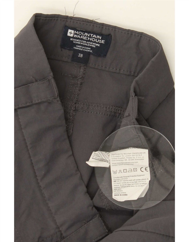 Мужские брюки-карго Mountain Warehouse W38 L32, серый нейлон