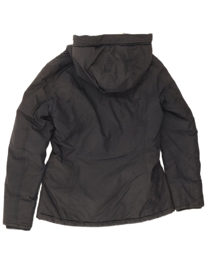 Женская ветровка с капюшоном Woolrich UK 10, маленькая черная