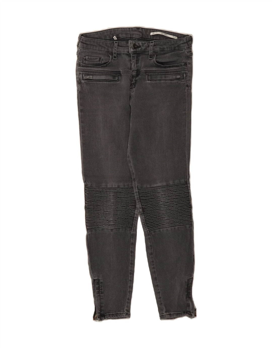 ZARA Womens Slim Jeans EU 38 Small W28 L27 Grey Vintage Zara and Second-Hand Zara from Messina Hembry 
