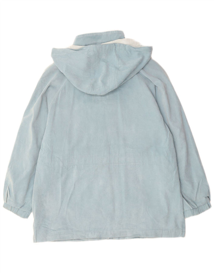 Женская ветровка с капюшоном LONDON FOG UK 16, большой синий полиэстер