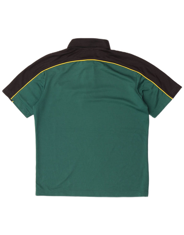 Мужская рубашка поло Champion Wesley College Australia XS зеленая с цветными блоками