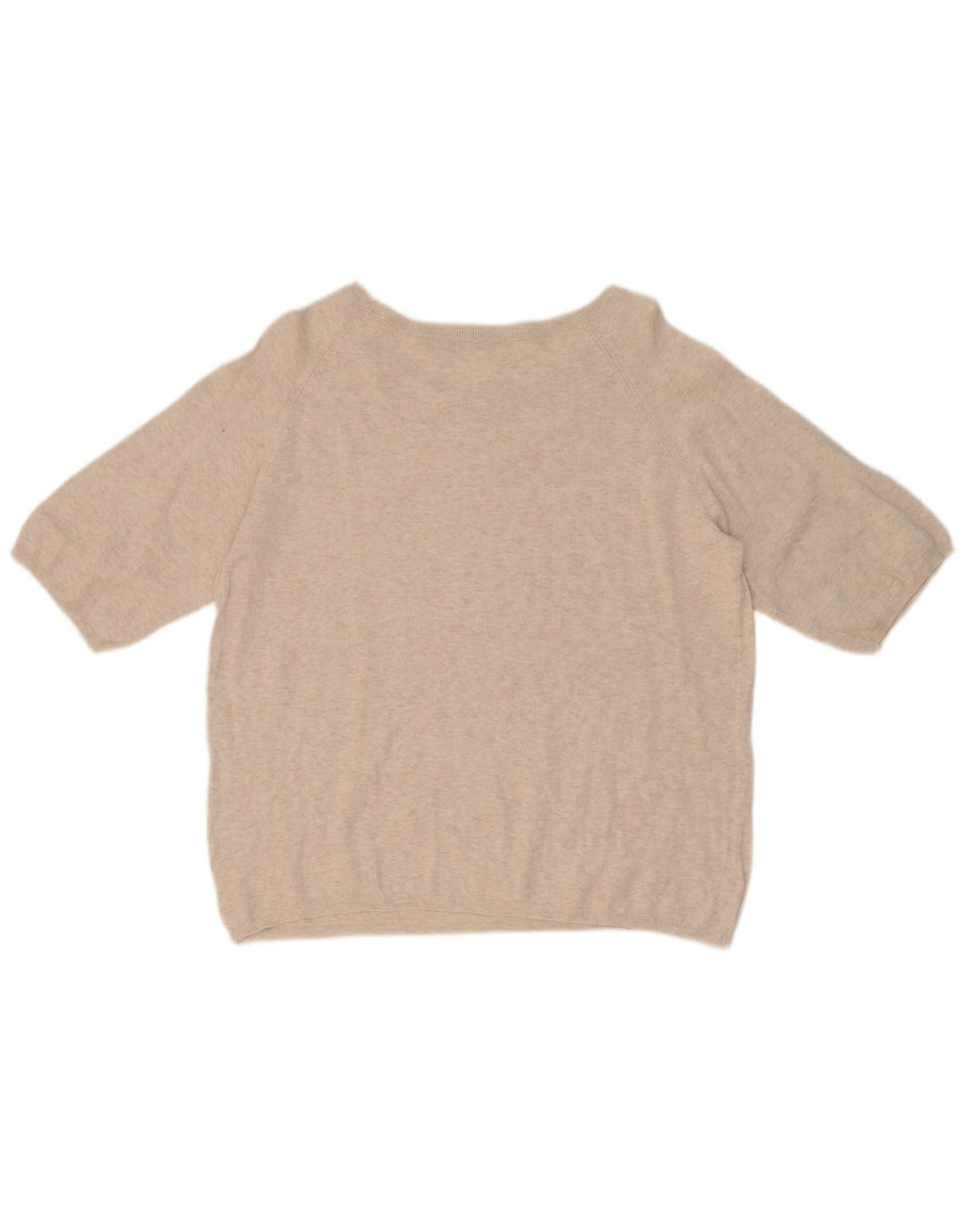 Женская блузка оверсайз Zara UK 10, маленький бежевый