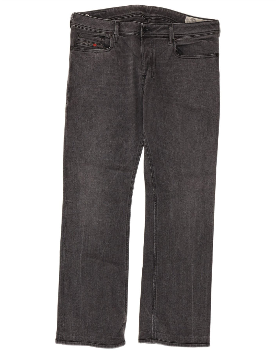 Мужские джинсы Diesel Zatiny Regular Bootcut W34 L32, серые, хлопковые