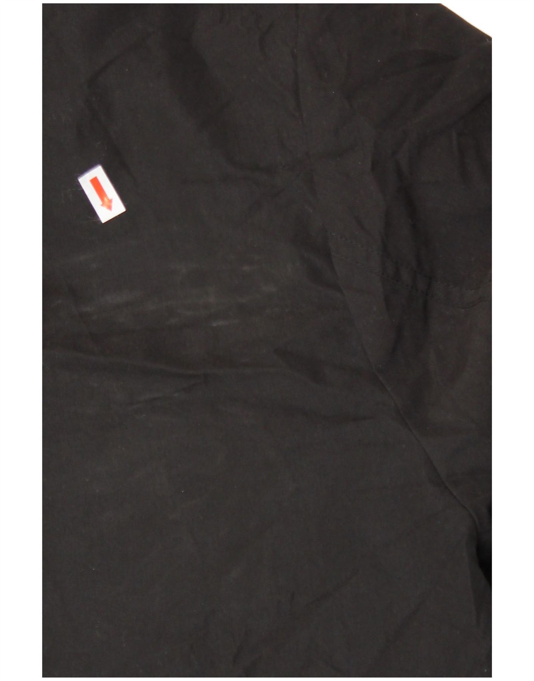 JACK & JONES Mens Hooded Windbreaker Jacket UK 44 2XL Black Polyester
