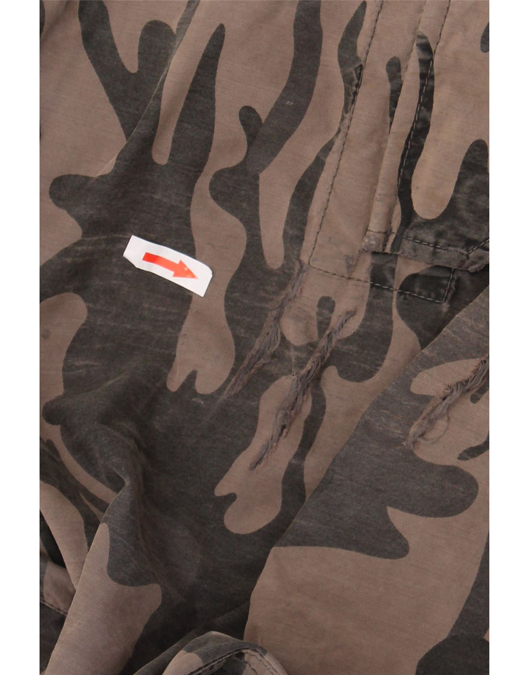 Мужские шорты-карго Schott W34, большие, коричневые, камуфляжные