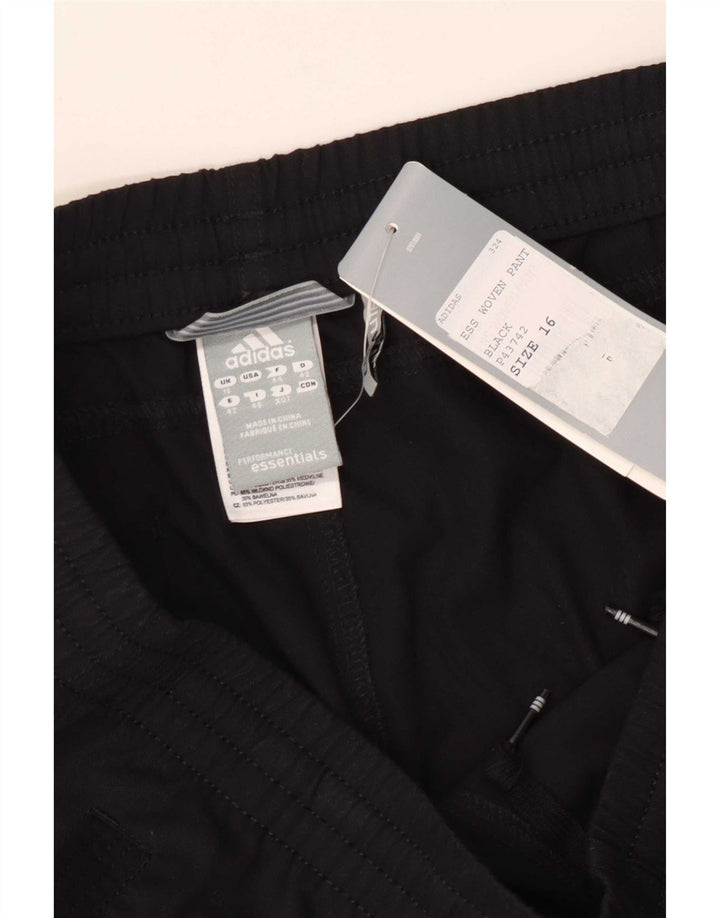 Женские брюки Adidas Climalite Regular Bootcut UK 16, большие W34 L31, черные