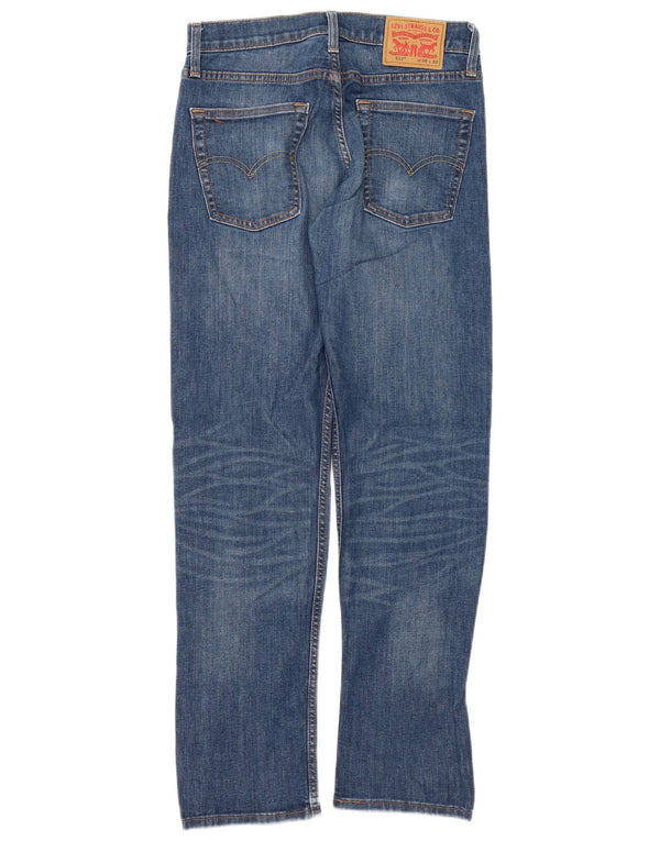 Мужские джинсы Levi's Slim 513 W30 L32 синие, хлопок