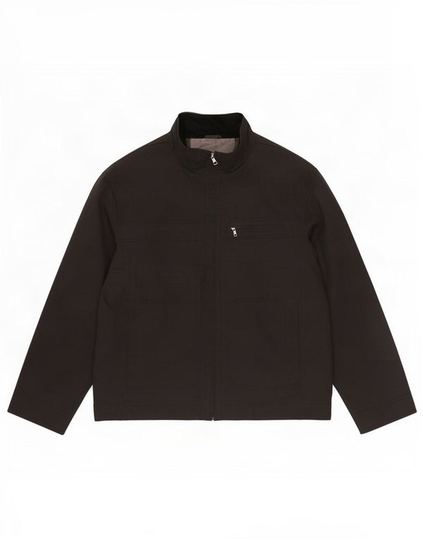 Мужской бомбер Marks & Spencer Autograph UK 42 XL, черный полиамид